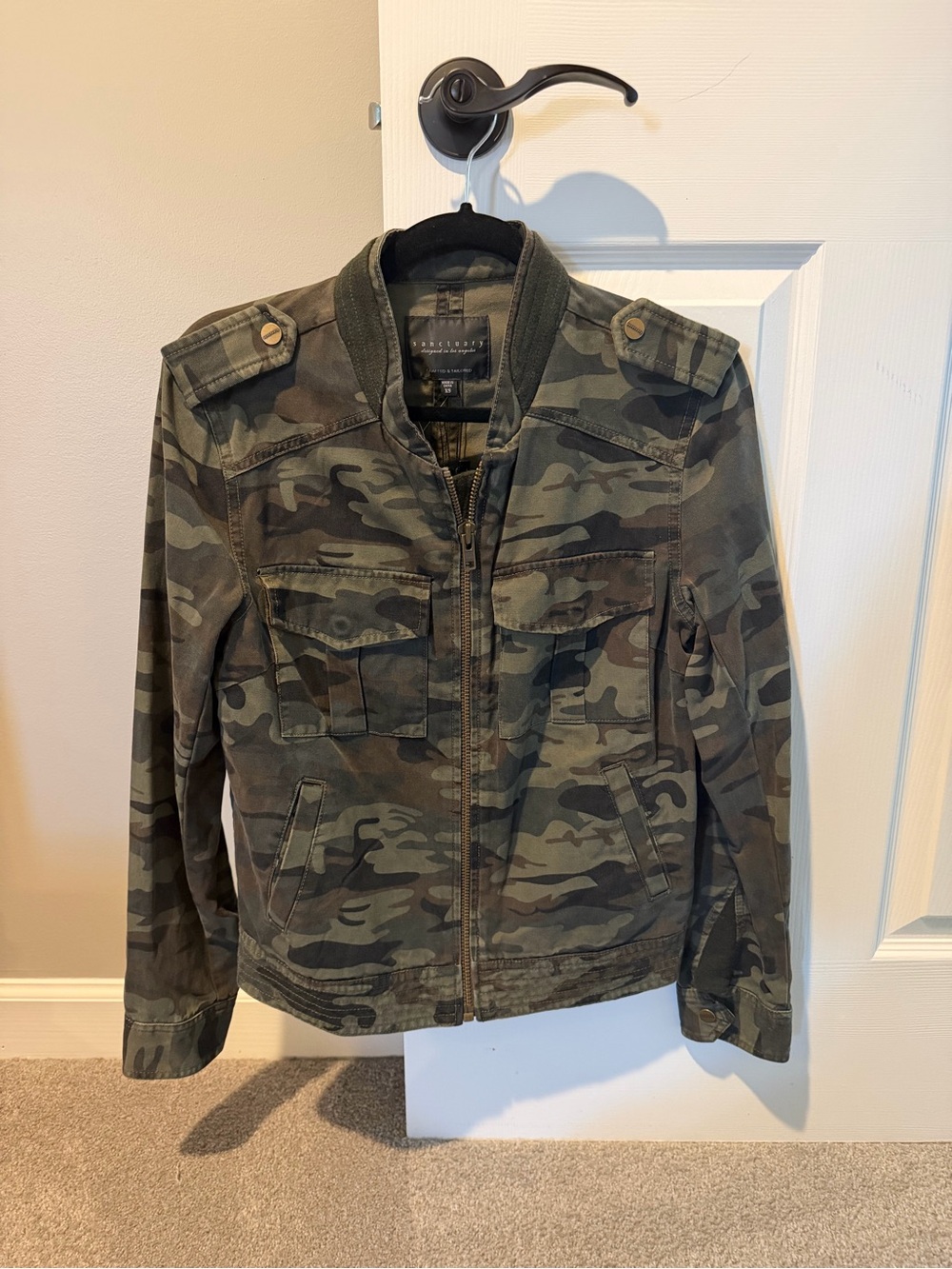 Sanctuary camouflage jacket
